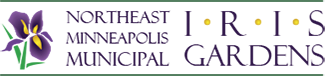 NE Minneapolis Municipal Iris Gardens Sticky Logo